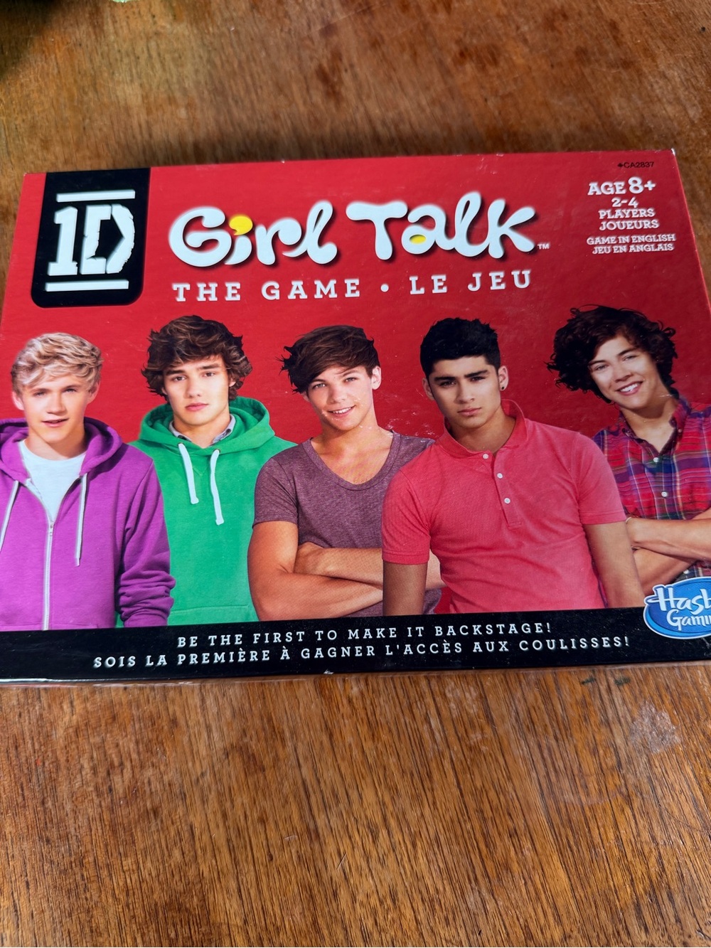 One Direction Girl Talk Board Game 2012 Harry Styles Liam Payne Zayn